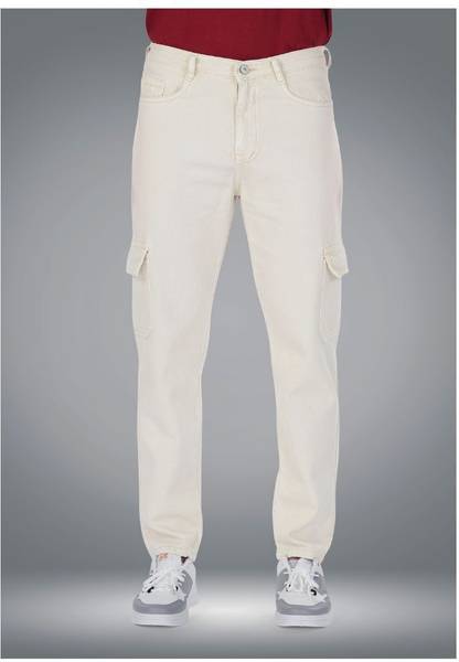 M Q Denim Straight Fit Men Light Blue Jeans