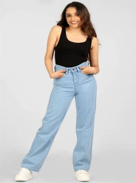 FMW Boot-Leg Women Blue Jeans