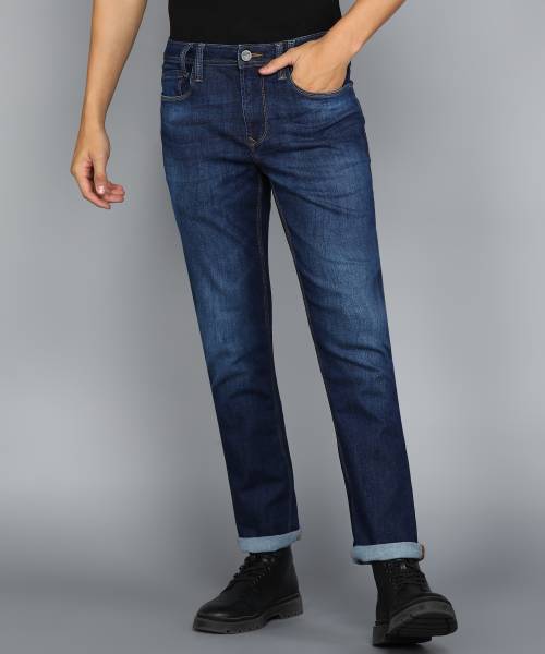 DUCATI Slim Men Dark Blue Jeans