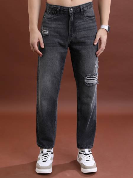 HIGHLANDER Regular Men Black Jeans