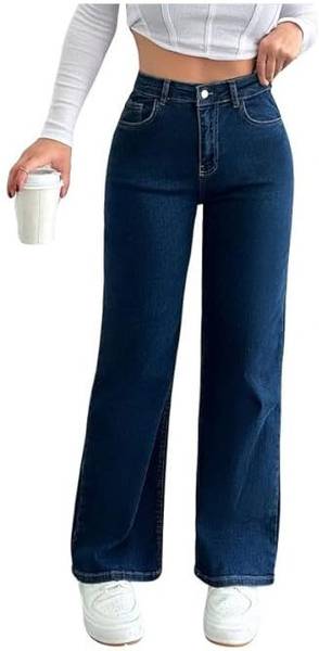 Riacult Regular Women Blue Jeans