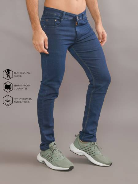 METRONAUT Slim Men Dark Blue Jeans