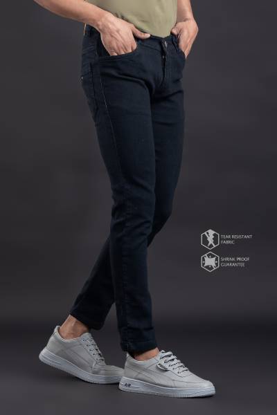 METRONAUT Slim Men Black Jeans