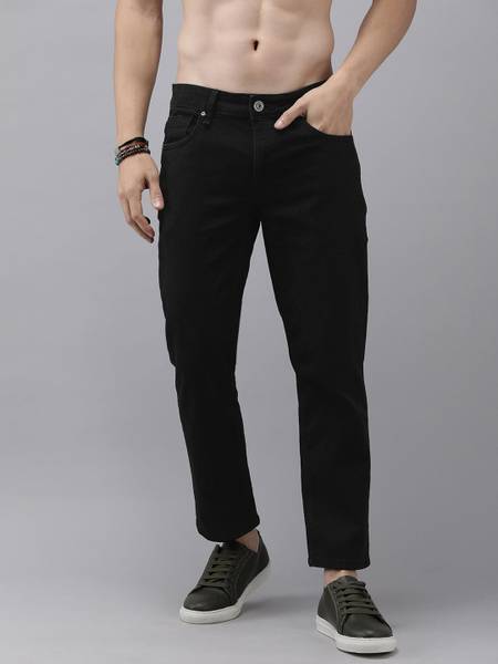 Roadster Regular Men Black Jeans
