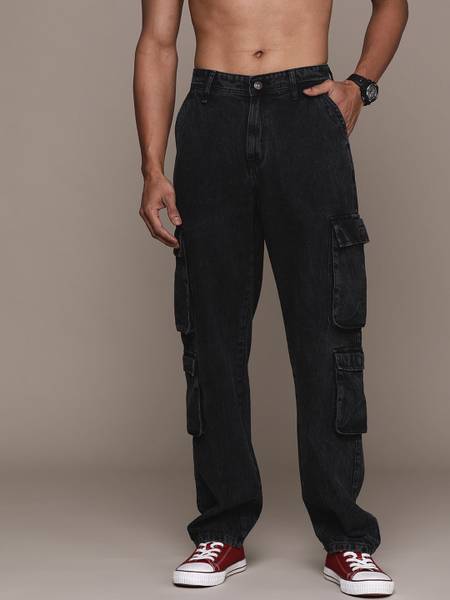 Roadster Straight Fit Men Black Jeans