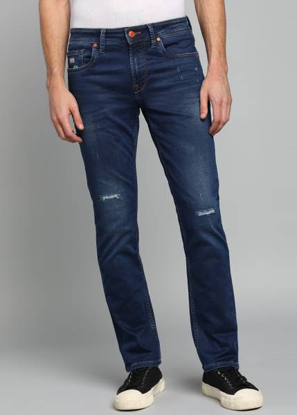 KILLER Slim Men Dark Blue Jeans