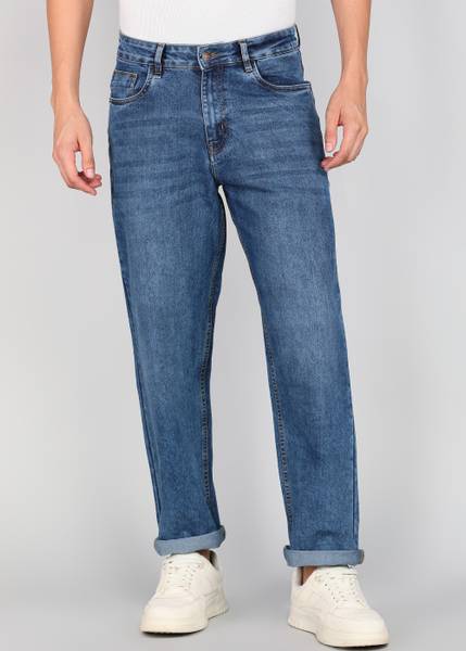 Roadster Straight Fit Men Blue Jeans
