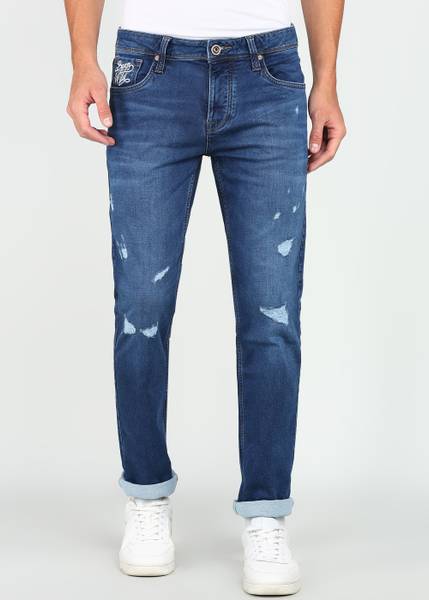 INTEGRITI Slim Men Dark Blue Jeans