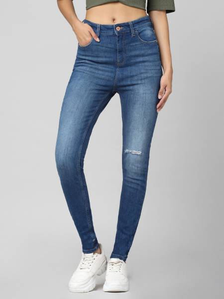 ONLY Skinny Women Light Blue Jeans