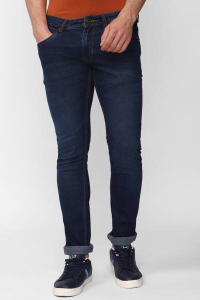PETER ENGLAND Skinny Men Dark Blue Jeans Price History