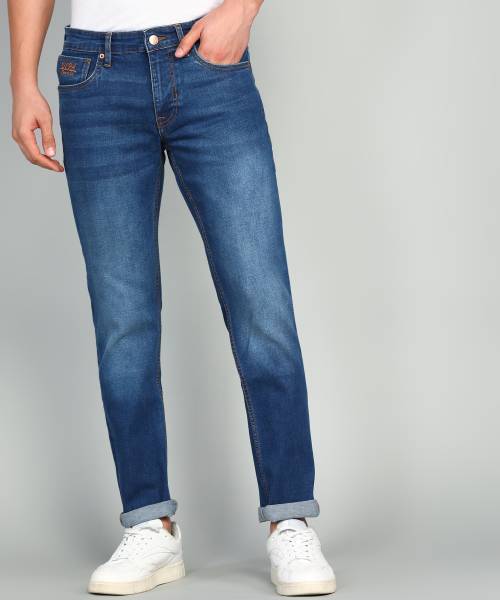 U.S. Polo Assn. Denim Co. Slim Men Blue Jeans