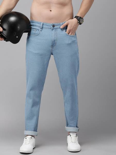 Roadster Slim Men Light Blue Jeans Price History