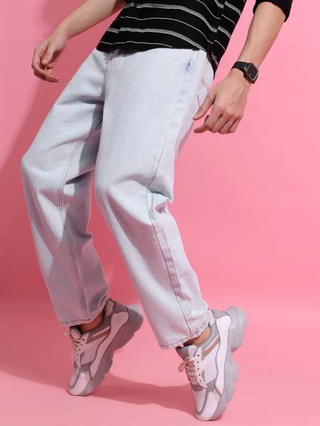 HIGHLANDER Relaxed Fit Men Light Blue Jeans
