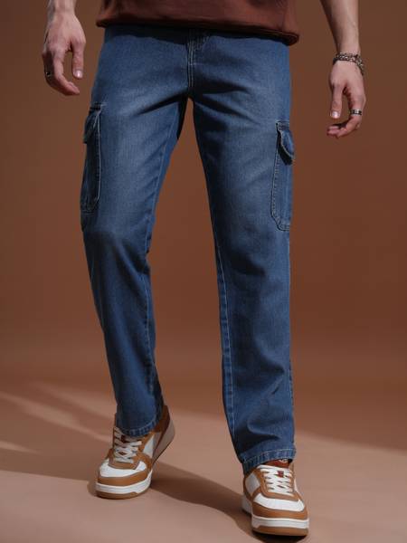 HIGHLANDER Straight Fit Men Light Blue Jeans