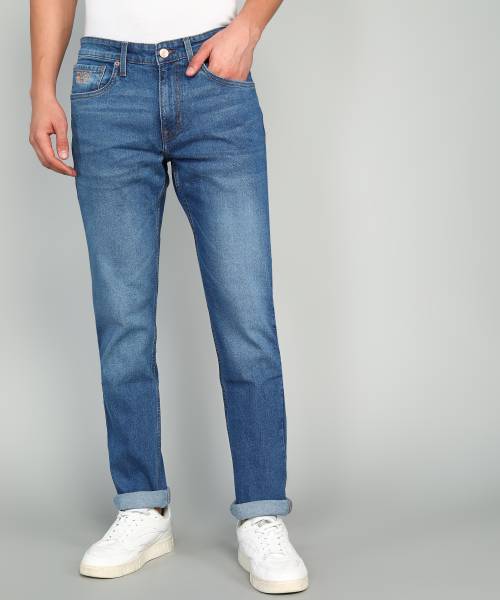 U.S. Polo Assn. Denim Co. Slim Men Blue Jeans