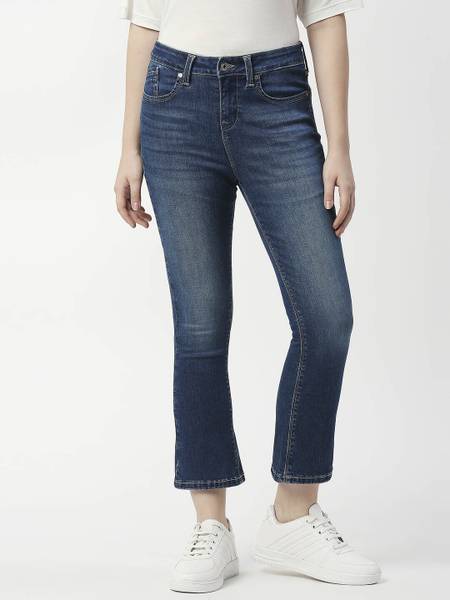 Pepe Jeans Boot-Leg Women Blue Jeans