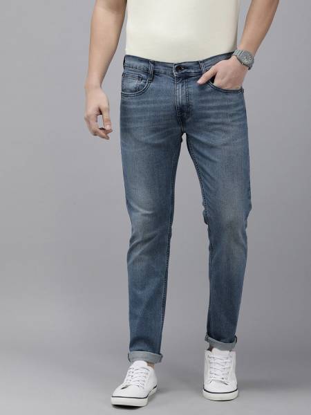 Pepe Jeans Tapered Fit Men Blue Jeans