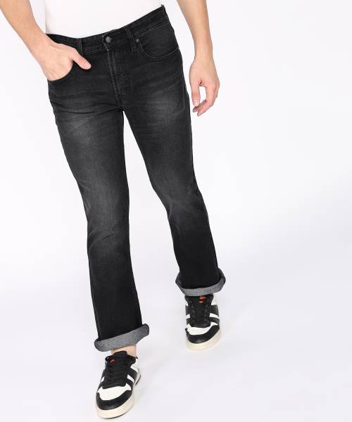 Pepe Jeans Boot-Leg Men Black Jeans