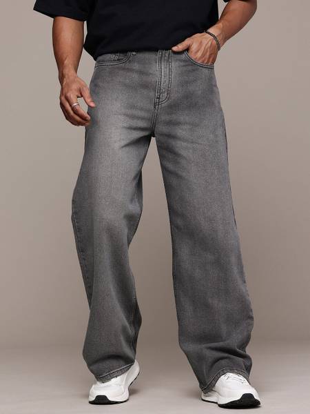 Roadster Boot-Leg Men Grey Jeans