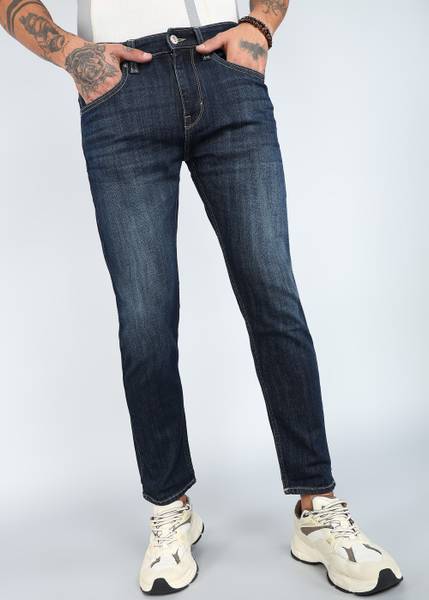 FLYING MACHINE Tapered Fit Men Blue Jeans