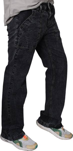 CAPTAIN SALASA Regular Men Black Jeans