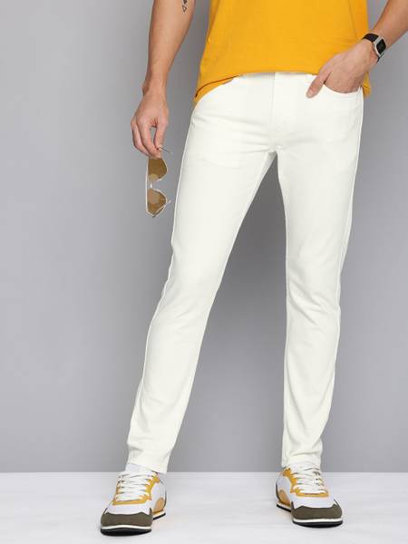 LEVI'S Skinny Men White Jeans