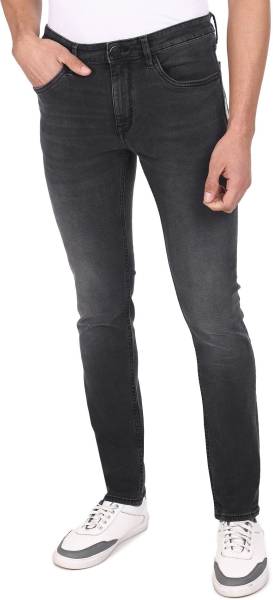 Arrow Sport Slim Men Black Jeans