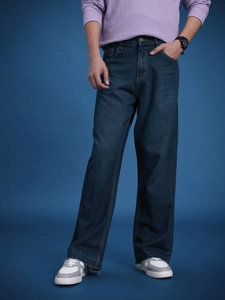 Roadster Flared Men Blue Jeans