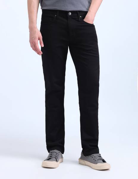 FLYING MACHINE Slim Men Black Jeans