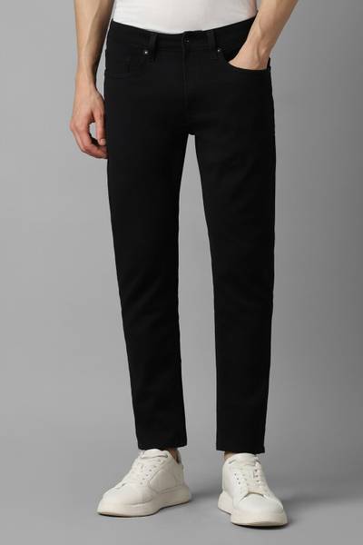 LOUIS PHILIPPE Slim Men Black Jeans