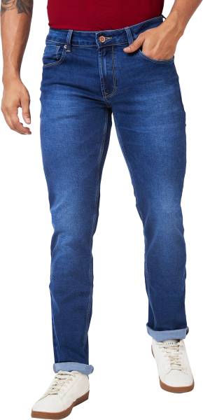 Spykar Regular Men Dark Blue Jeans