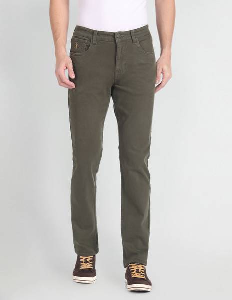 U.S. POLO ASSN. Regular Men Green Jeans