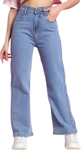 DENIM FIT FKT Loose Fit Women Light Blue Jeans