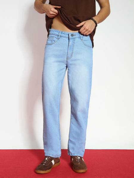 Urbano Fashion Straight Fit Men Light Blue Jeans