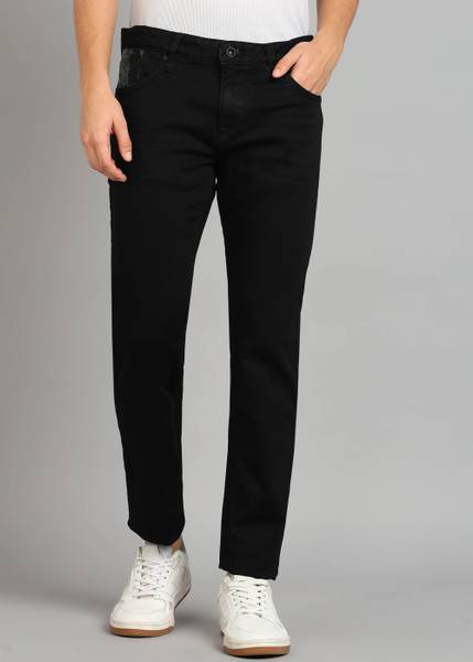 LAWMAN Slim Men Black Jeans