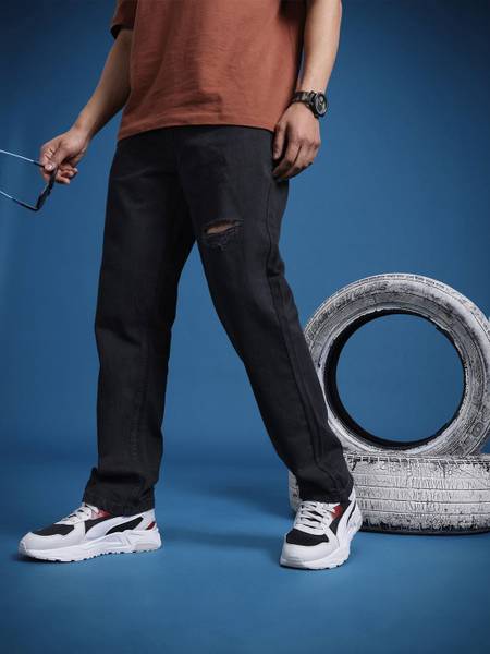 Roadster Regular Men Black Jeans