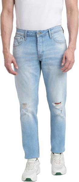 JACK & JONES Slim Men Blue Jeans