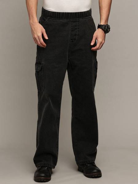 Roadster Relaxed Fit Men Black Jeans