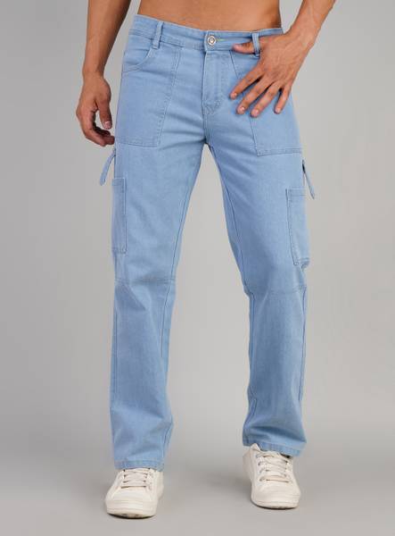 GARTEEN Straight Fit Men Light Blue Jeans