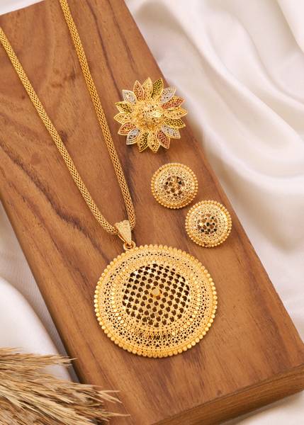 Brass Jewel Set