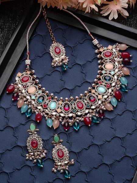 Sukkhi alloy sale gold plated
