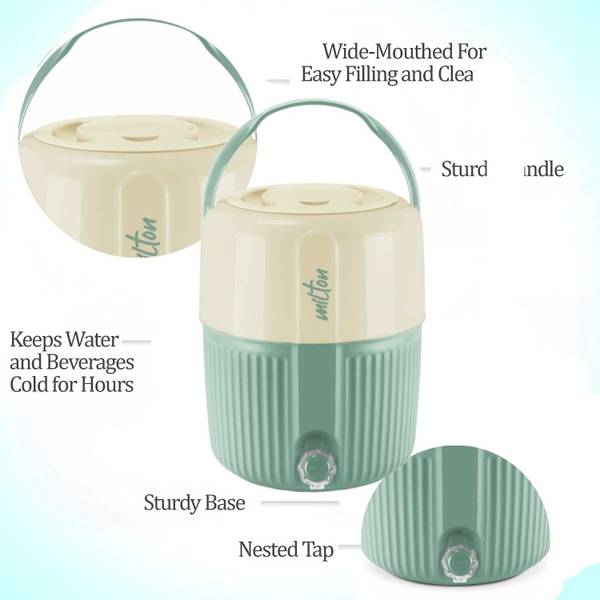MILTON 18 L Plastic Water Jug