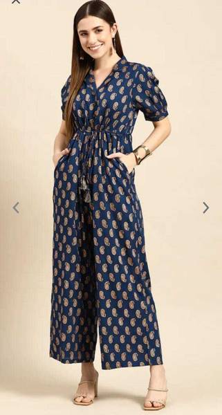 4 Choice Printed Women Jumpsuit