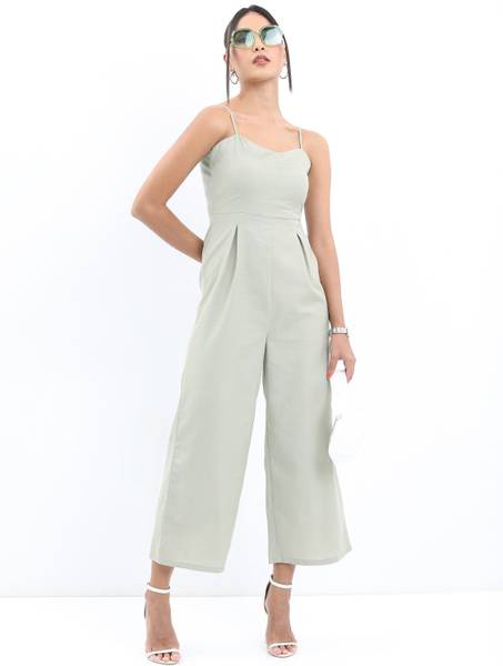 Tokyo Talkies Solid Women Jumpsuit Price History