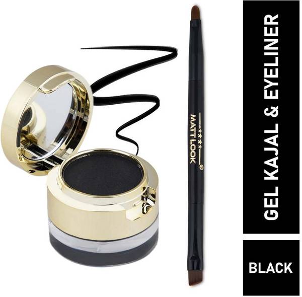 MATT LOOK Gel Kajal & Cake Eyeliner H-13