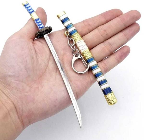 n v p One Piece Zoro Sword Enma Mini Katana Collectible Anime Toy Key Chain Key Ring Key Chain