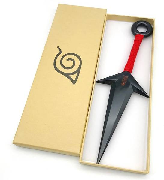 WATER FOUNTAIN Naruto Kunai Cosplay Accessories Uchiha Itachi Cosplay Prop PVC Kunai Japanese Key Chain