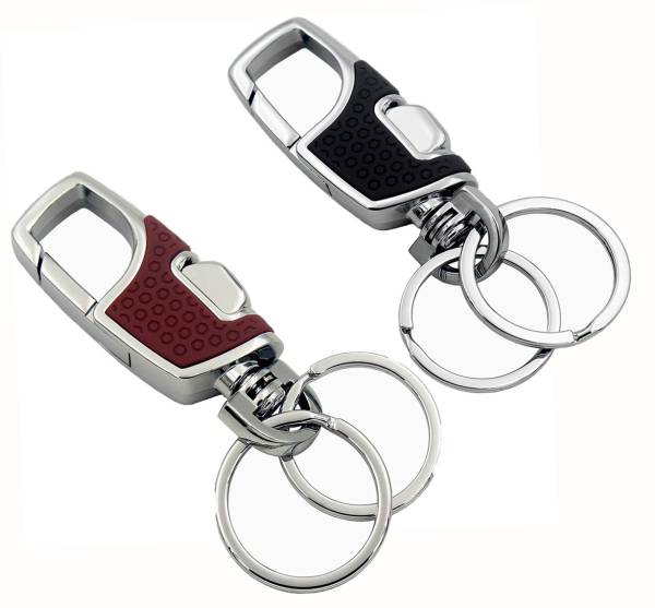 StealODeal Premium Double Ring Metal Hook Holder Anti Rust  Car/Bike/Home/Office Keys Key Chain - Price History
