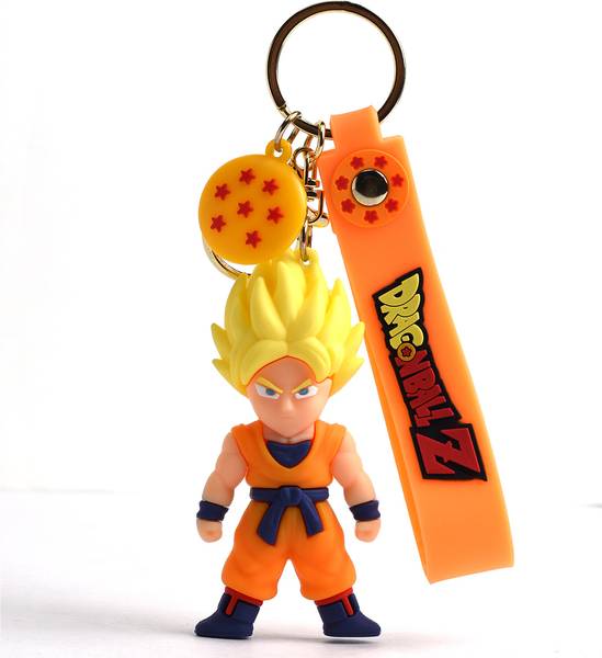 Daiyamondo Dragon Ball Super Saiyyan Yellow Goku 3D keychain With
