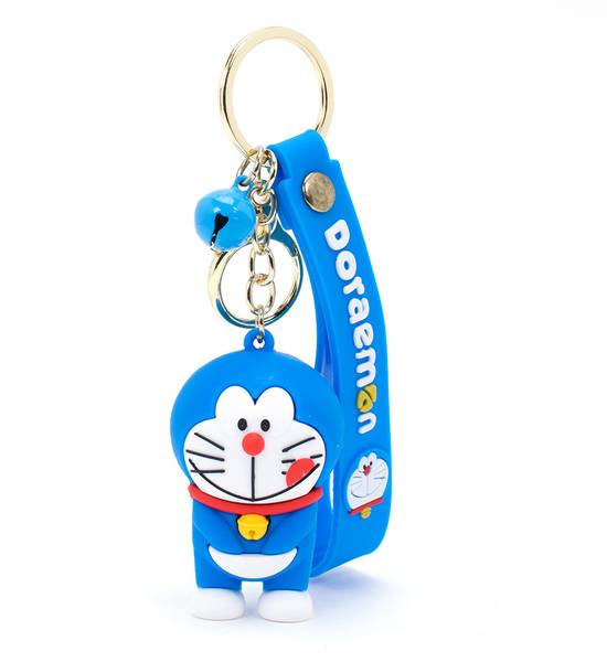 Daiyamondo Adorable World Famous Cartoon Doraemon Searching Pocket For Gadget 3D keychain Key Chain
